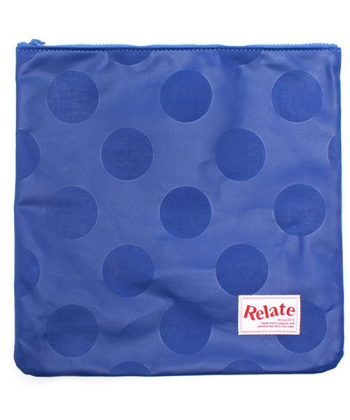 BEAMS BOY（ビームスボーイ）の「Relate / DOT クラッチバッグ（クラッチバッグ・レディース・ブラック/ブルー・ONE SIZE）」の6枚目の写真