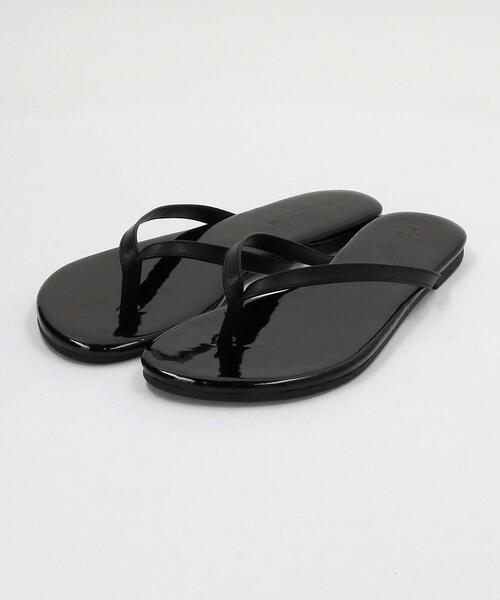 BEAUTY&YOUTH UNITED ARROWS（ビューティーアンドユースユナイテッドアローズ）の「BY∴ フェイクレザー トングサンダル ◆（サンダル・レディース・ゴールド/ライラック/ナチュラル/シルバー/その他2/ライム/ブラウン/ブラック/その他1・38/35/37/36）」の18枚目の写真