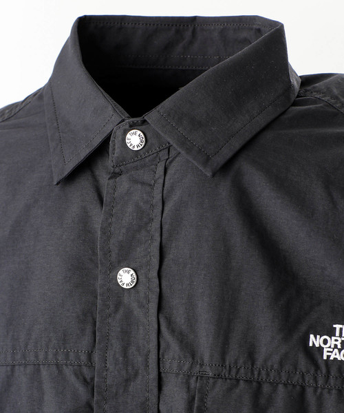 THE NORTH FACE（ザノースフェイス）の「THE NORTH FACE:L/S Nuptse Shirt（シャツ/ブラウス・メンズ・オレンジ/モスグリーン/ブルー/ブラック・LARGE/MEDIUM/SMALL/X-LARGE）」の9枚目の写真