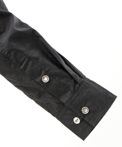 THE NORTH FACE（ザノースフェイス）の「THE NORTH FACE:L/S Nuptse Shirt（シャツ/ブラウス・メンズ・オレンジ/モスグリーン/ブルー/ブラック・LARGE/MEDIUM/SMALL/X-LARGE）」の14枚目の写真