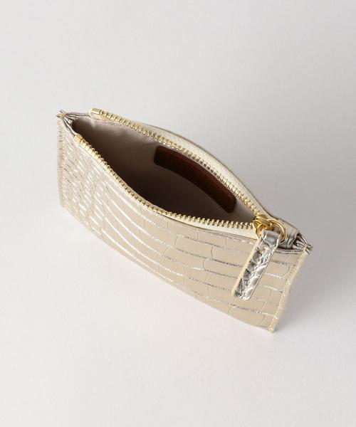 BEAUTY&YOUTH UNITED ARROWS（ビューティーアンドユースユナイテッドアローズ）の「BY PVC カーブハンドルショルダーバッグ -2WAY- о（ショルダーバッグ・レディース・ベージュ/ブラウン・FREE）」の12枚目の写真