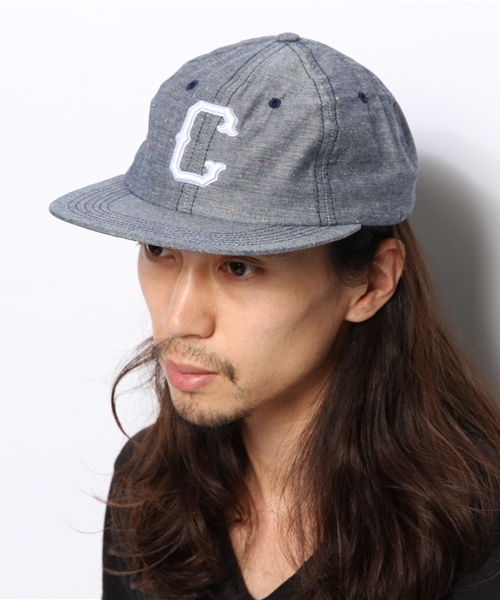 CHARI&CO（チャリアンドコー）の「CHARI&CO NYC 6 PANNEL CAP (P)（キャップ・メンズ・インディゴブルー・ONE SIZE）」の8枚目の写真