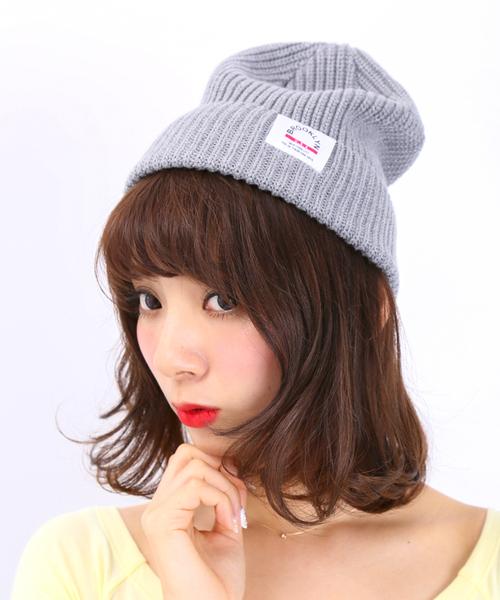 WEGO(ウィゴー)の「WEGO/サマーコットンニットキャップ(ニットキャップ/ビーニー・メンズ・ホワイト/ブラック/グレー/杢グレー/ネイビー/イエロー系その他/ピンク/レッド系その他/オレンジ・FREE)」の5枚目の写真