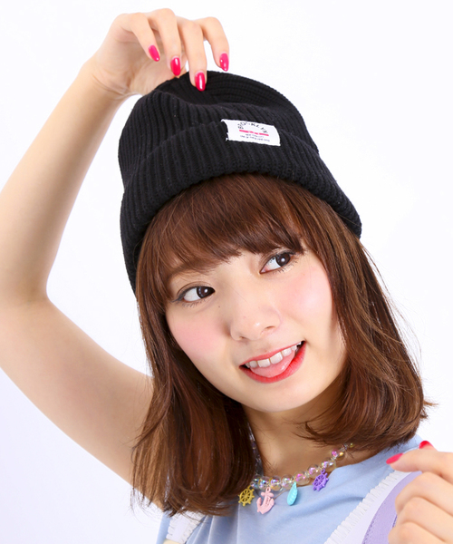 WEGO(ウィゴー)の「WEGO/サマーコットンニットキャップ(ニットキャップ/ビーニー・メンズ・ホワイト/ブラック/グレー/杢グレー/ネイビー/イエロー系その他/ピンク/レッド系その他/オレンジ・FREE)」の18枚目の写真