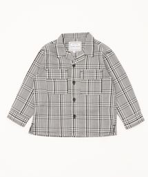 GLOBAL WORK | 【キッズ】チェックカイキンシャツ長袖/844426(シャツ/ブラウス)