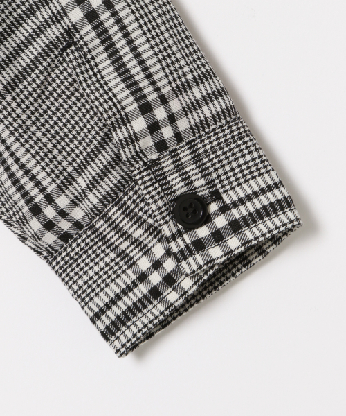 GLOBAL WORK（グローバルワーク）の「【キッズ】チェックカイキンシャツ長袖/844426（シャツ/ブラウス・キッズ・ベージュ/グレー・SMALL/MEDIUM/LARGE/X-LARGE/XX-LARGE）」の14枚目の写真
