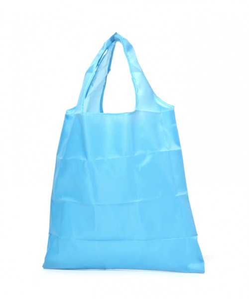 LAKOLE（ラコレ）の「ポケッタブルカラーエコバッグ / LAKOLE（エコバッグ/サブバッグ・レディース・ブラック/レッド/オレンジ/サックスブルー・FREE）」の3枚目の写真