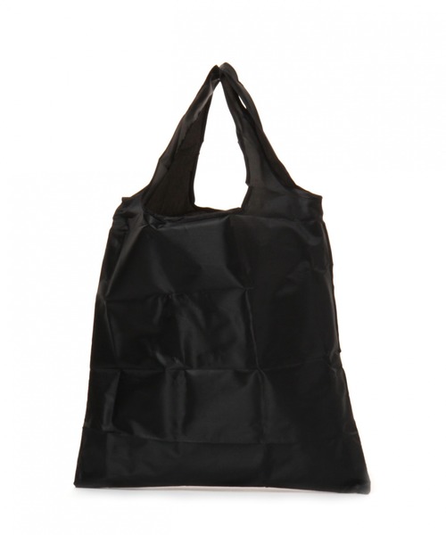 LAKOLE（ラコレ）の「ポケッタブルカラーエコバッグ / LAKOLE（エコバッグ/サブバッグ・レディース・ブラック/レッド/オレンジ/サックスブルー・FREE）」の2枚目の写真