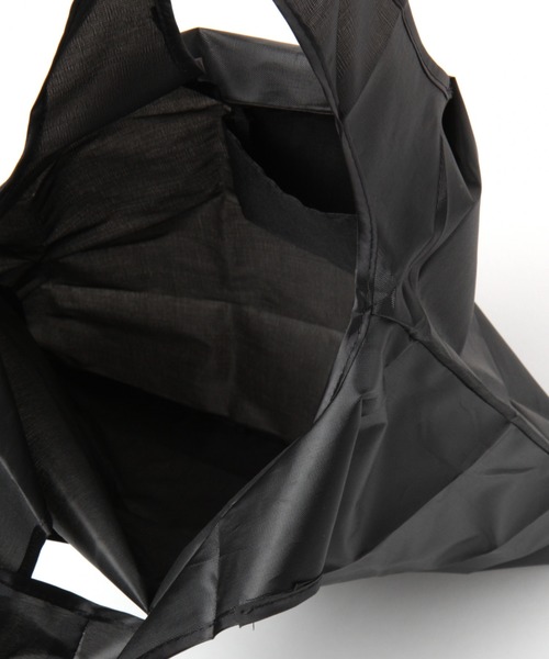 LAKOLE（ラコレ）の「ポケッタブルカラーエコバッグ / LAKOLE（エコバッグ/サブバッグ・レディース・ブラック/レッド/オレンジ/サックスブルー・FREE）」の14枚目の写真