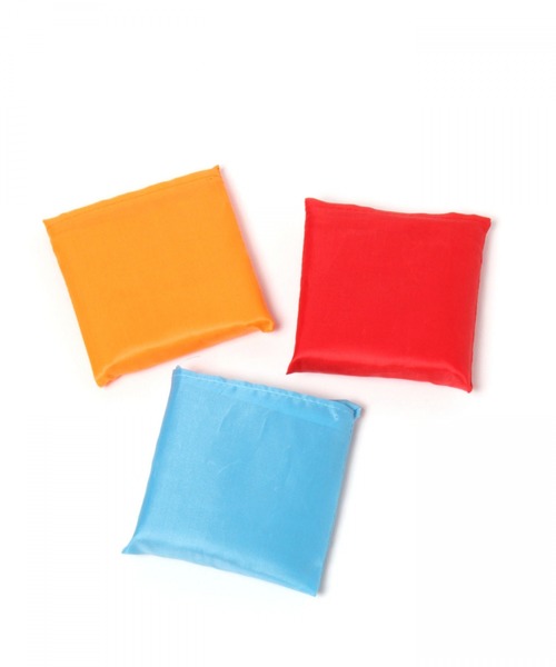 LAKOLE（ラコレ）の「ポケッタブルカラーエコバッグ / LAKOLE（エコバッグ/サブバッグ・レディース・ブラック/レッド/オレンジ/サックスブルー・FREE）」の9枚目の写真