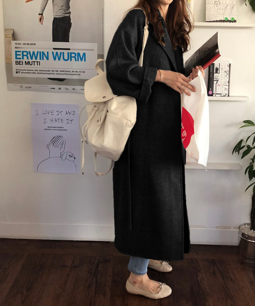 Ulysses(ユリシス)の「オーバーサイズ チェスターコート(チェスターコート)」|ブラック