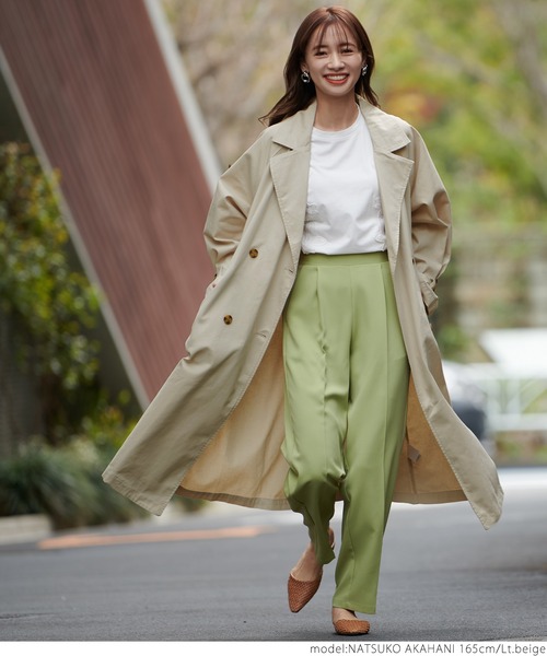 キャンディスリーブコットントレンチコート（トレンチコート）｜coca