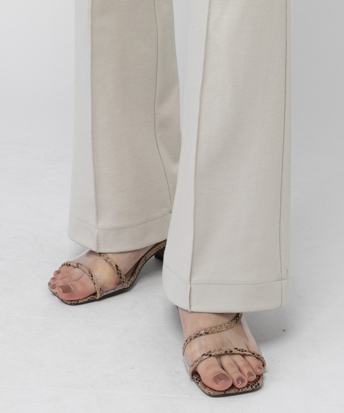 mystic(ミスティック)の「モクロディフレアパンツ /セットアップ(その他パンツ・レディース・ブラック/グリーン/アイボリー/モカ・1/2)」の13枚目の写真