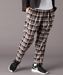coen | TRストレッチチェックツータックライトサルエルパンツ20SS(UTILITY LINE)#(その他パンツ)