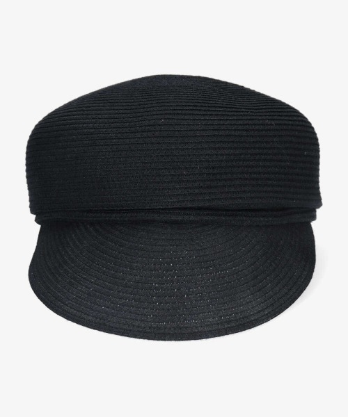 milsa（ミルサ）の「【milsa】M Washable Bd Marine Cas（ハンチング/ベレー帽・レディース・ブラック/ベージュ/ネイビー/その他/ブラック系/ライトブラウン・M(57.5)）」の11枚目の写真