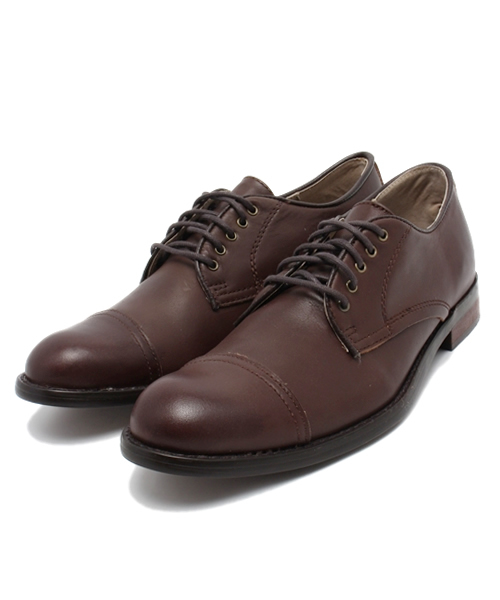 NANO universe（ナノユニバース）の「：ストレートチップレザーシューズ（ドレスシューズ・メンズ・ブラック/ブラウン/タン・41/42/40/43）」の2枚目の写真