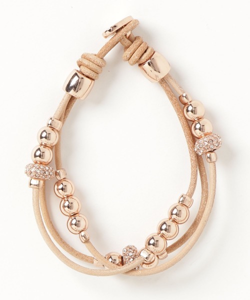 FOSSIL(フォッシル)の「フォッシル アクセサリー レディース ブレスレット シルバー/スチール JA6539791(ブレスレット・レディース・ベージュ系その他・FREE)」の3枚目の写真