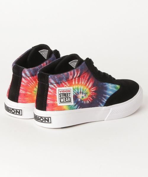 VISION STREET WEAR（ヴィジョンストリートウェア）の「VISION/ヴィジョン VSW0156 シューズ（スニーカー・メンズ・レッド/ブラック/ブラック系その他/レオパード・23.0cm/26.0cm/24.0cm/28.0cm/25.0cm/27.0cm）」の5枚目の写真