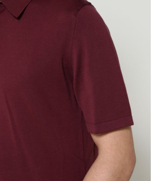 SUNSPEL(サンスペル)の「SUNSPEL / MEN’S SEA ISLAND COTTON(ポロシャツ・メンズ・ブルー/ワインレッド・MEDIUM/LARGE)」の12枚目の写真