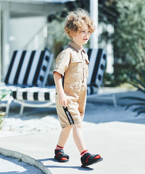 セール】ツイルジャンプスーツ（つなぎ/オールインワン