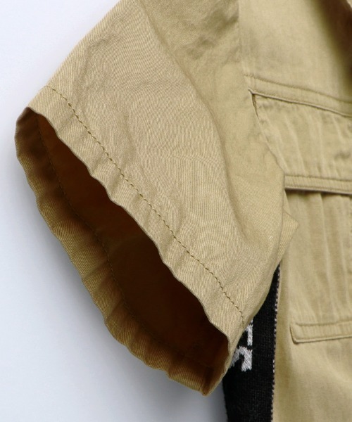 BRANSHES(ブランシェス)の「ツイルジャンプスーツ(つなぎ/オールインワン・キッズ・ベージュ・150cm/90cm/110cm/100cm/120cm/130cm/140cm)」の13枚目の写真