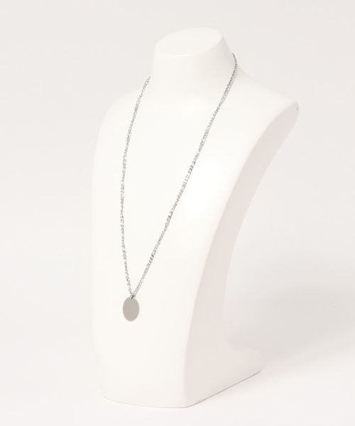 JUNRED（ジュンレッド）の「オーバルチェーンネックレス（ネックレス・メンズ・シルバー・FREE）」の2枚目の写真