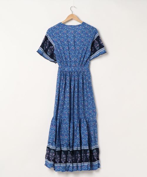 fifth（フィフス）の「エスニックマキシデザインワンピース（ワンピース・レディース・レッド/ブルー・MEDIUM）」の11枚目の写真