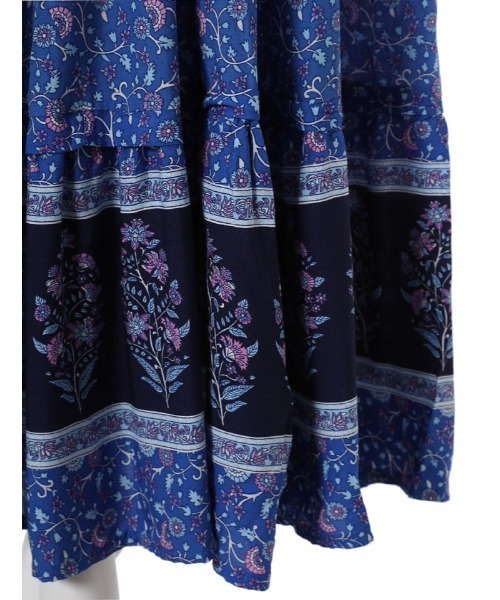 fifth（フィフス）の「エスニックマキシデザインワンピース（ワンピース・レディース・レッド/ブルー・MEDIUM）」の9枚目の写真