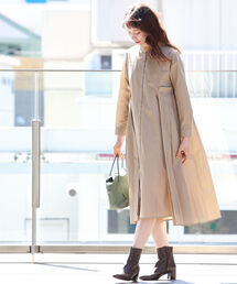 Beams Women ビームスウィメン レディース のシャツワンピース ベージュ系 通販 Zozotown