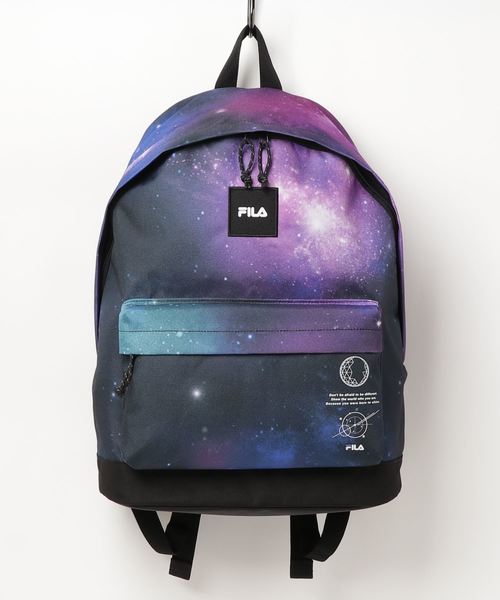 FILA(フィラ)の「【FILA/フィラ】BTS バック グローバルアーティスト バックパック(バックパック/リュック・メンズ・パープル/ピンク/ブラック・FREE)」の3枚目の写真