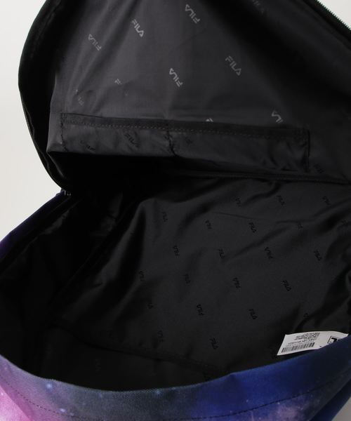 FILA(フィラ)の「【FILA/フィラ】BTS バック グローバルアーティスト バックパック(バックパック/リュック・メンズ・パープル/ピンク/ブラック・FREE)」の6枚目の写真