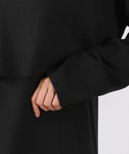 LOWRYS FARM(ローリーズファーム)の「12Gレイヤード2Pワンピース 895968(ワンピース・レディース・ブラック/ブラウン/グリーン/アイボリー・FREE)」の15枚目の写真