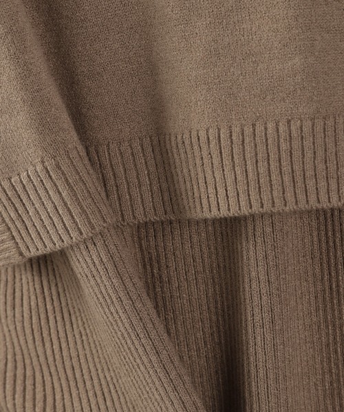 LOWRYS FARM(ローリーズファーム)の「12Gレイヤード2Pワンピース 895968(ワンピース・レディース・ブラック/ブラウン/グリーン/アイボリー・FREE)」の20枚目の写真