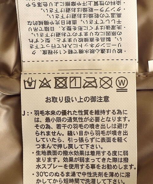 TAION（タイオン）の「TAION:インナーロングダウンコート（その他アウター・レディース・ブラック/ベージュ系その他・ONE SIZE）」の21枚目の写真