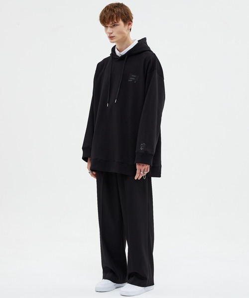 ADD SEOUL（エーディーディーソウル）の「【ADD SEOUL】VINTAGE POSTER AVANTGARDE HOODIE / ADD ヴィンテージ ポスター アヴァンギャルド フーディー（パーカー・メンズ・ブラック・MEDIUM/LARGE）」の10枚目の写真