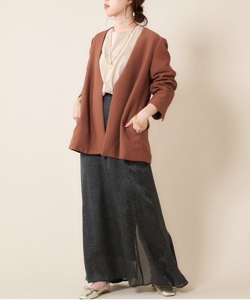 SHENERY(シーナリー)の「シルケットカットソー(Tシャツ/カットソー・レディース・オフホワイト/ベージュ/カーキ・FREE)」の12枚目の写真