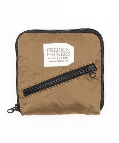 FREDRIK PACKERS(フレドリックパッカーズ)の「FREDRIK PACKERS / フレドリックパッカーズ 2WAY tote トートバック 70D 2way ECO BAG(トートバッグ・レディース・ブラウン/ブラック/グリーン・FREE)」の5枚目の写真