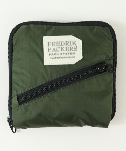 FREDRIK PACKERS(フレドリックパッカーズ)の「FREDRIK PACKERS / フレドリックパッカーズ 2WAY tote トートバック 70D 2way ECO BAG(トートバッグ・レディース・ブラウン/ブラック/グリーン・FREE)」の10枚目の写真