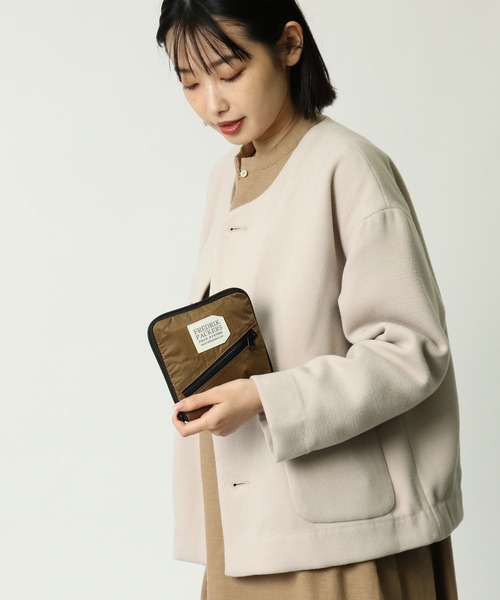 FREDRIK PACKERS(フレドリックパッカーズ)の「FREDRIK PACKERS / フレドリックパッカーズ 2WAY tote トートバック 70D 2way ECO BAG(トートバッグ・レディース・ブラウン/ブラック/グリーン・FREE)」の21枚目の写真