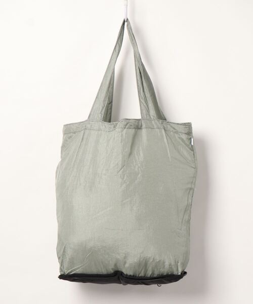 FREDRIK PACKERS(フレドリックパッカーズ)の「FREDRIK PACKERS / フレドリックパッカーズ 2WAY tote トートバック 70D 2way ECO BAG(トートバッグ・レディース・ブラウン/ブラック/グリーン・FREE)」の13枚目の写真