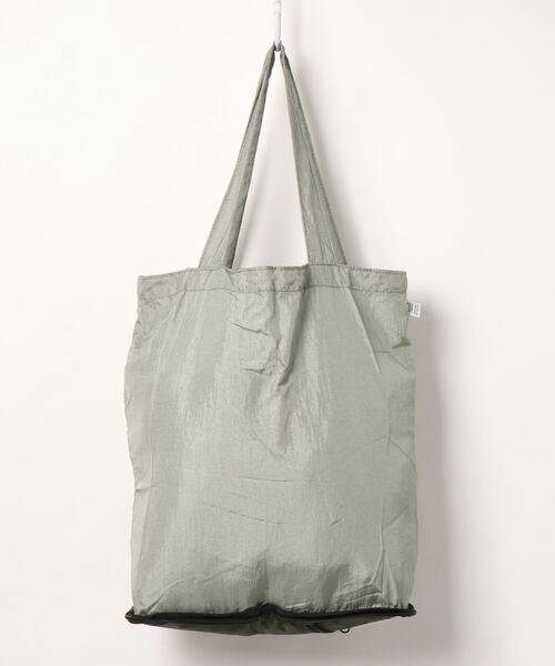FREDRIK PACKERS(フレドリックパッカーズ)の「FREDRIK PACKERS / フレドリックパッカーズ 2WAY tote トートバック 70D 2way ECO BAG(トートバッグ・レディース・ブラウン/ブラック/グリーン・FREE)」の15枚目の写真