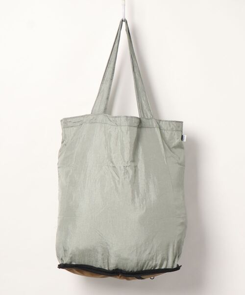 FREDRIK PACKERS(フレドリックパッカーズ)の「FREDRIK PACKERS / フレドリックパッカーズ 2WAY tote トートバック 70D 2way ECO BAG(トートバッグ・レディース・ブラウン/ブラック/グリーン・FREE)」の14枚目の写真