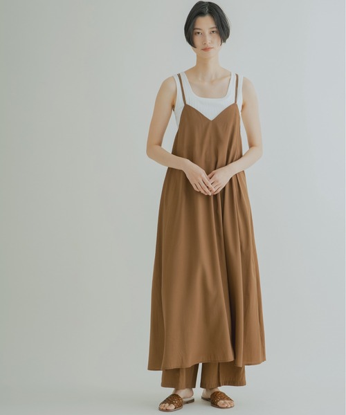Kelen(ケレン)の「「KELEN / ケレン」サテンニュアンスカラーワンピース"Finn"(ワンピース・レディース・ブラック/ミント/ライトベージュ/ブラウン/チャコールグレー・M/S)」の13枚目の写真