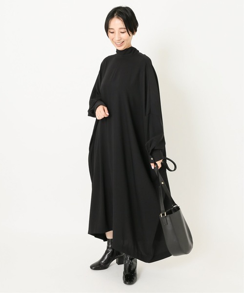 Hardy ポンチョボウタイワンピース Hardy Noir アルディーノアール のファッション 2 ワンピース