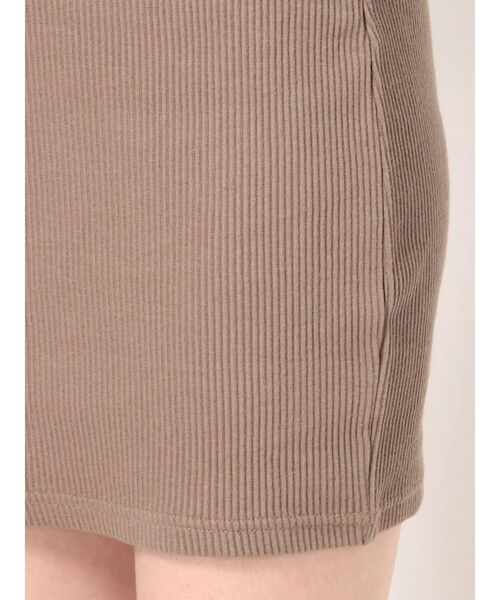 GYDA（ジェイダ）の「テレコタートルタイトワンピース（ワンピース・レディース・オレンジ/ブラック/ベージュ/グレー・FREE）」の22枚目の写真