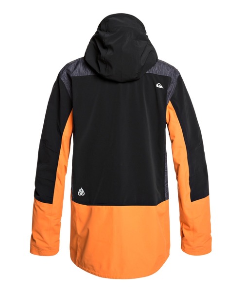 Quiksilver ジャケット ネイビー オレンジXL Quiksilver マウンテン