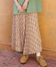 MILKFED. | PLAID PLEATED SKIRT(スカート)