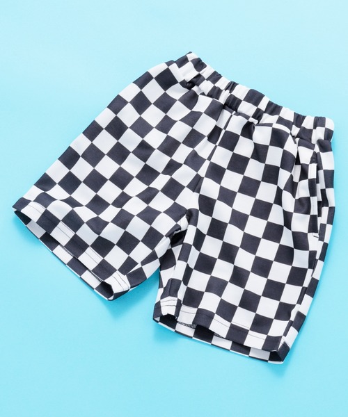 SHISKY（シスキー）の「SHISKY / シスキー リラックス ハーフシェフパンツ キッズ（その他パンツ・キッズ・ベージュ/カーキ/ベージュ系その他/グリーン/ネイビー/ブラウン/モカ/杢グレー/オフホワイト/ブラック・120/140/160/110/130/150）」の2枚目の写真