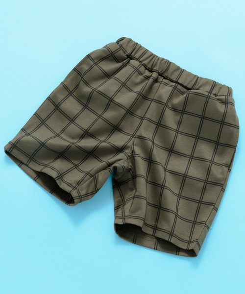 SHISKY（シスキー）の「SHISKY / シスキー リラックス ハーフシェフパンツ キッズ（その他パンツ・キッズ・ベージュ/カーキ/ベージュ系その他/グリーン/ネイビー/ブラウン/モカ/杢グレー/オフホワイト/ブラック・120/140/160/110/130/150）」の9枚目の写真