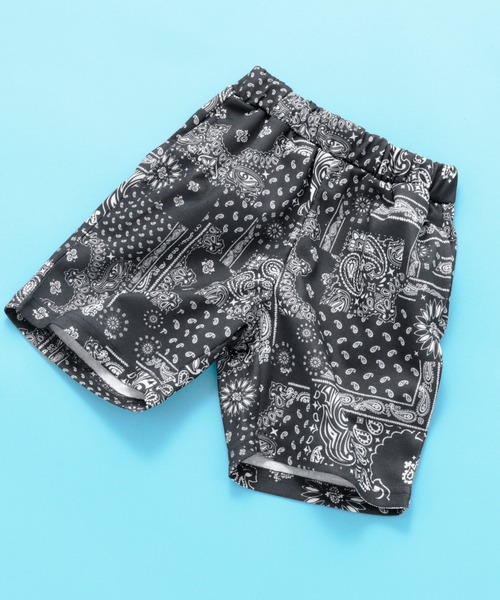 SHISKY（シスキー）の「SHISKY / シスキー リラックス ハーフシェフパンツ キッズ（その他パンツ・キッズ・ベージュ/カーキ/ベージュ系その他/グリーン/ネイビー/ブラウン/モカ/杢グレー/オフホワイト/ブラック・120/140/160/110/130/150）」の3枚目の写真